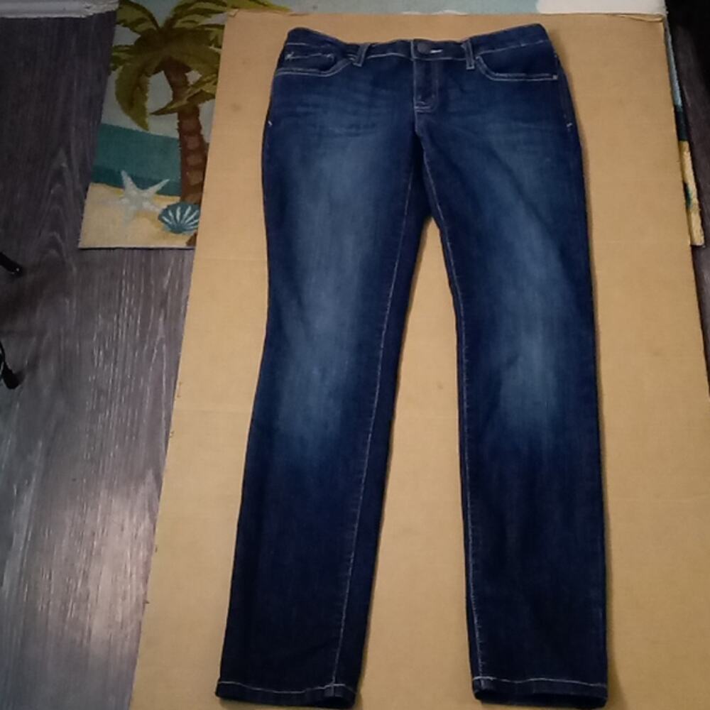 Jessica Simpson Forever Skinny Blue Jeans 28 Classic Casual Winter Normcore Boho